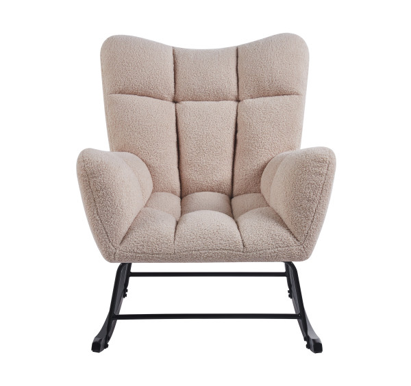 Fotel FR4-FX bujany Teddy (beżowy)