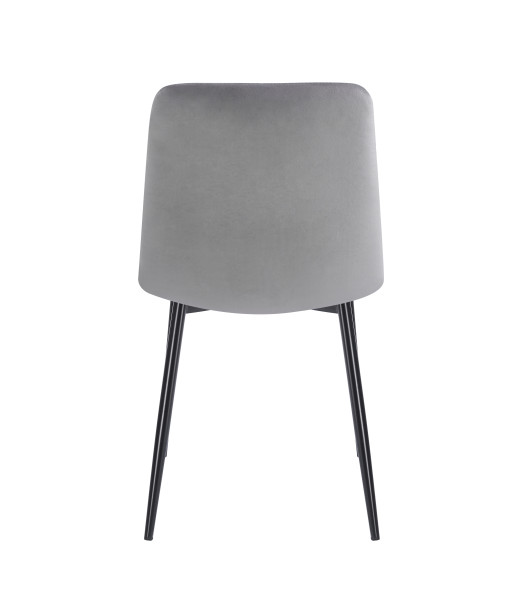 Krzesło K6-FX velvet - Riviera 91 szare