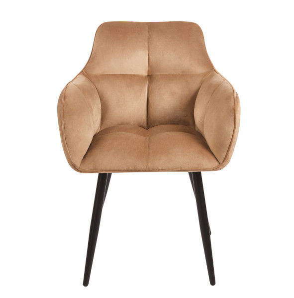 Krzesło K40-FX- velvet (cappuccino)