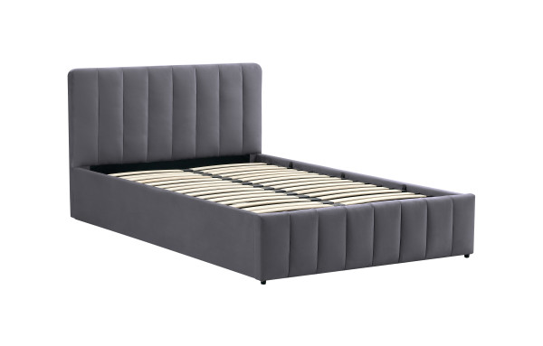 Łóżko LT1-FX tapicerowane 120x200 (szare)