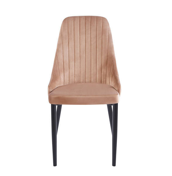 Krzesło K44-FX-140300 velvet - Riviera 24 cappuccino