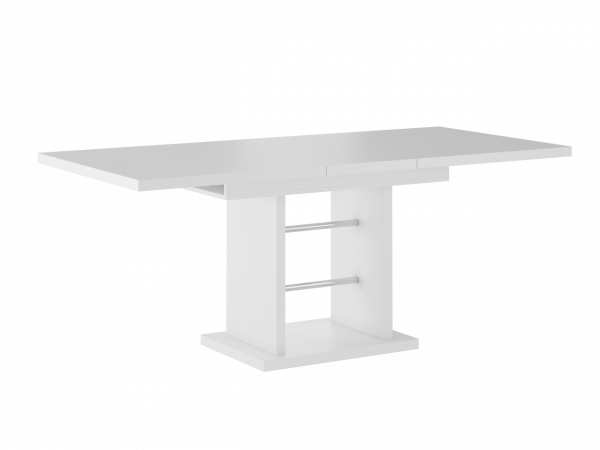 Stół rozkładany ST1-FX biały 150(190)/90