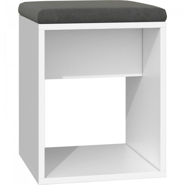 Taboret Brico biały