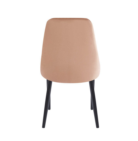 Krzesło K44-FX-140300 velvet - Riviera 24 cappuccino