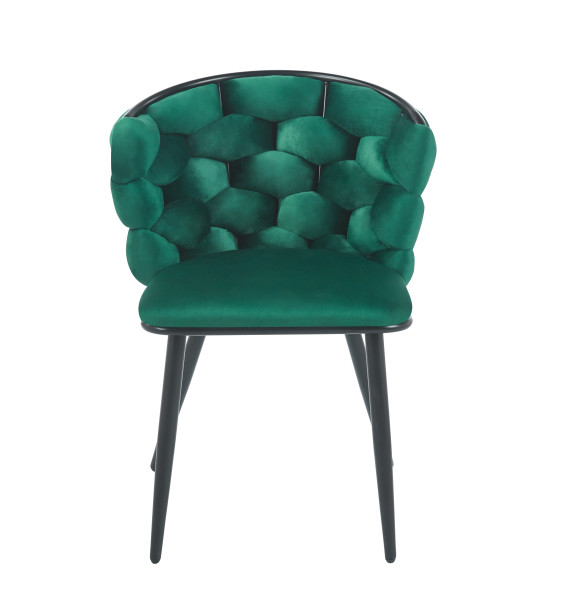 Krzesło K47-FX (B) velvet (zielony)