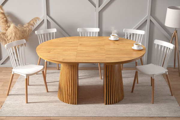 Stół ST30-FX rozkładany (dąb) 120(160/200)x120