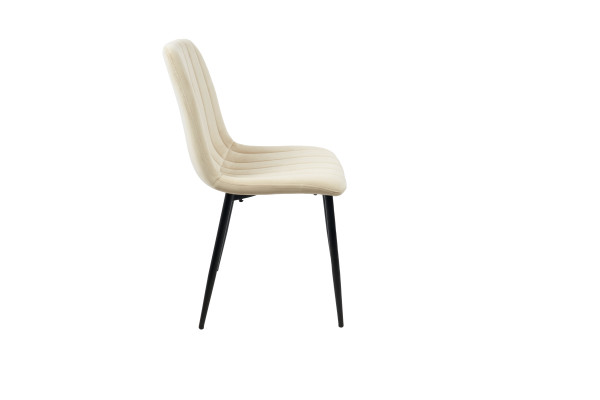 Krzesło K17-FX velvet (beżowe)