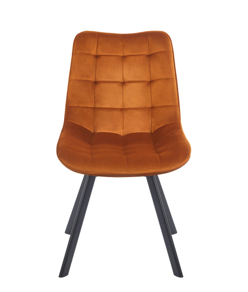 Krzesło KO265-FX- velvet (cynamonowe) obracane siedzisko