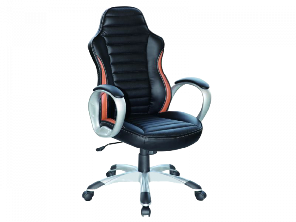 FOTEL OBROTOWY Q-112 CZARNY/BRĄZ