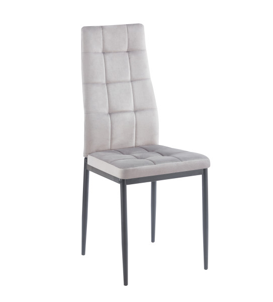 Krzesło K29-FX velvet (szare)