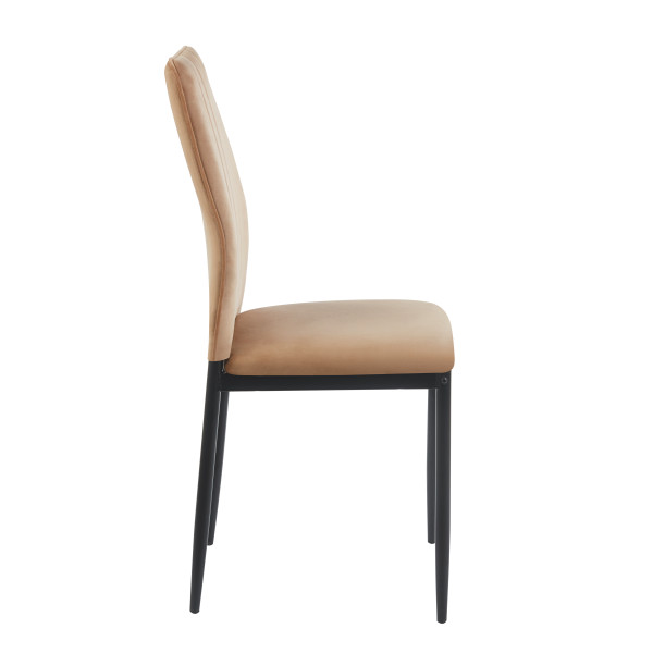 Krzesło K12-FX velvet (cappuccino)