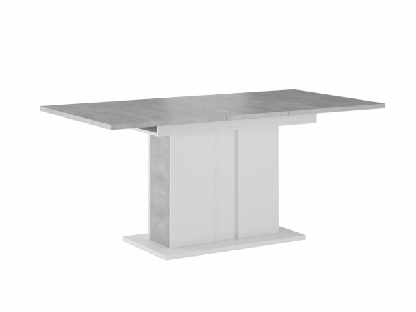Stół rozkładany ST3-FX beton 134(174)/90
