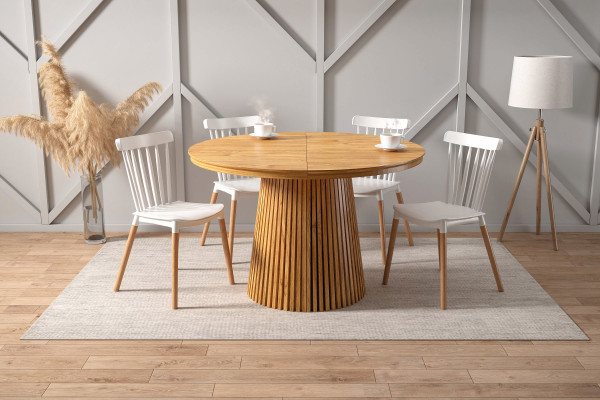 Stół ST30-FX rozkładany (dąb) 120(160/200)x120