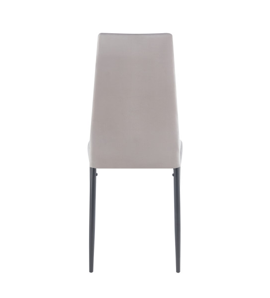 Krzesło K29-FX velvet (szare)