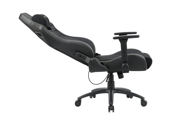 Fotel FB43-FX obrotowy gamingowy - czarny