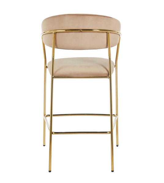 Hoker H3-FX velvet cappuccino (złoty stelaż)