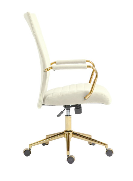 Fotel obrotowy FB14-FX velvet (jasny beżowy)