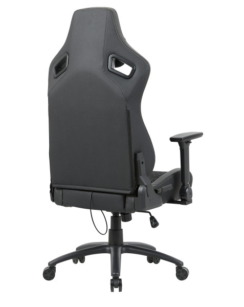 Fotel FB43-FX obrotowy gamingowy - czarny