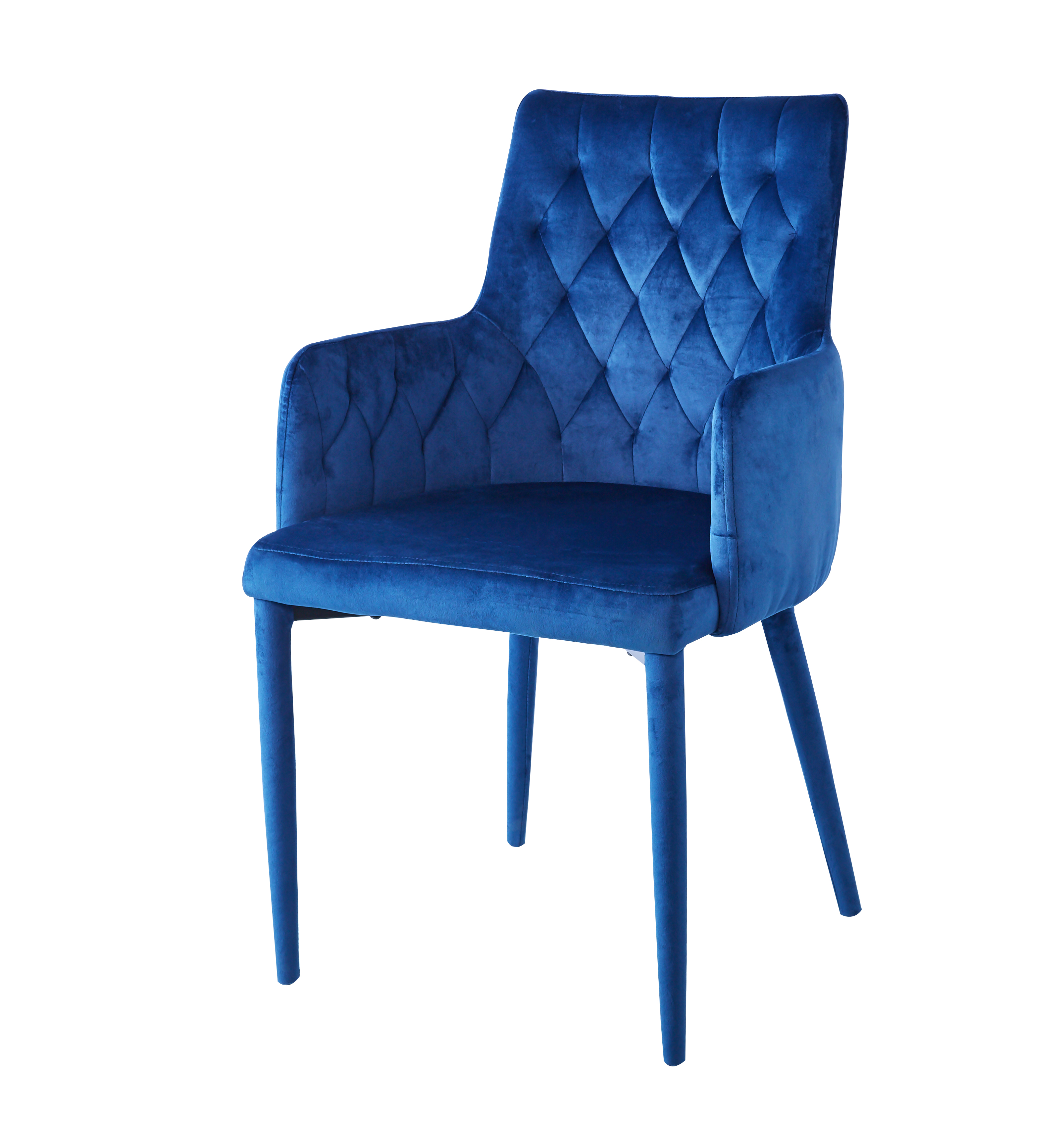 Krzesło MC-02-2 velvet niebieskie