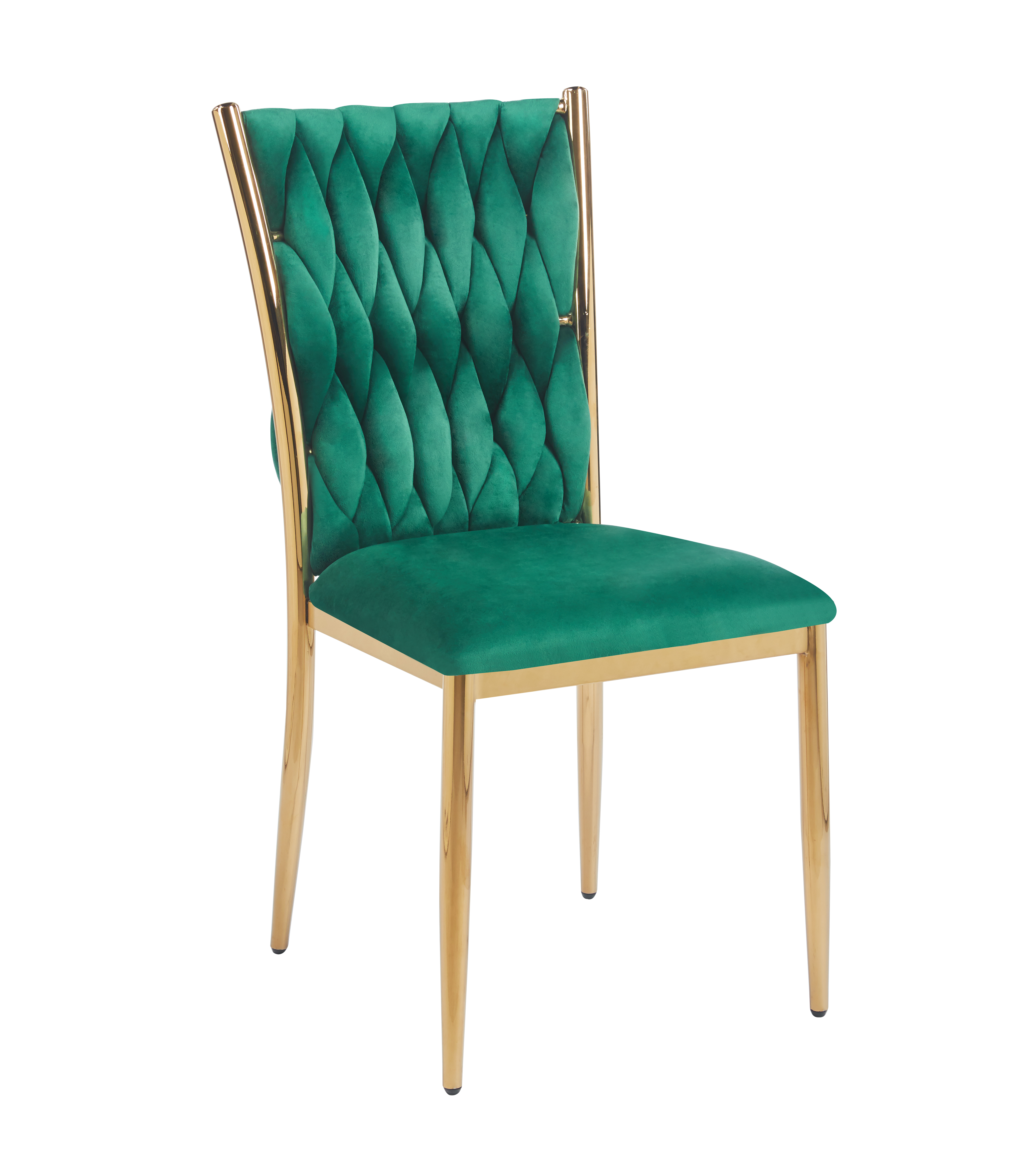 Krzesło K37-FX (G) velvet RIVIERA 38 (zielone)