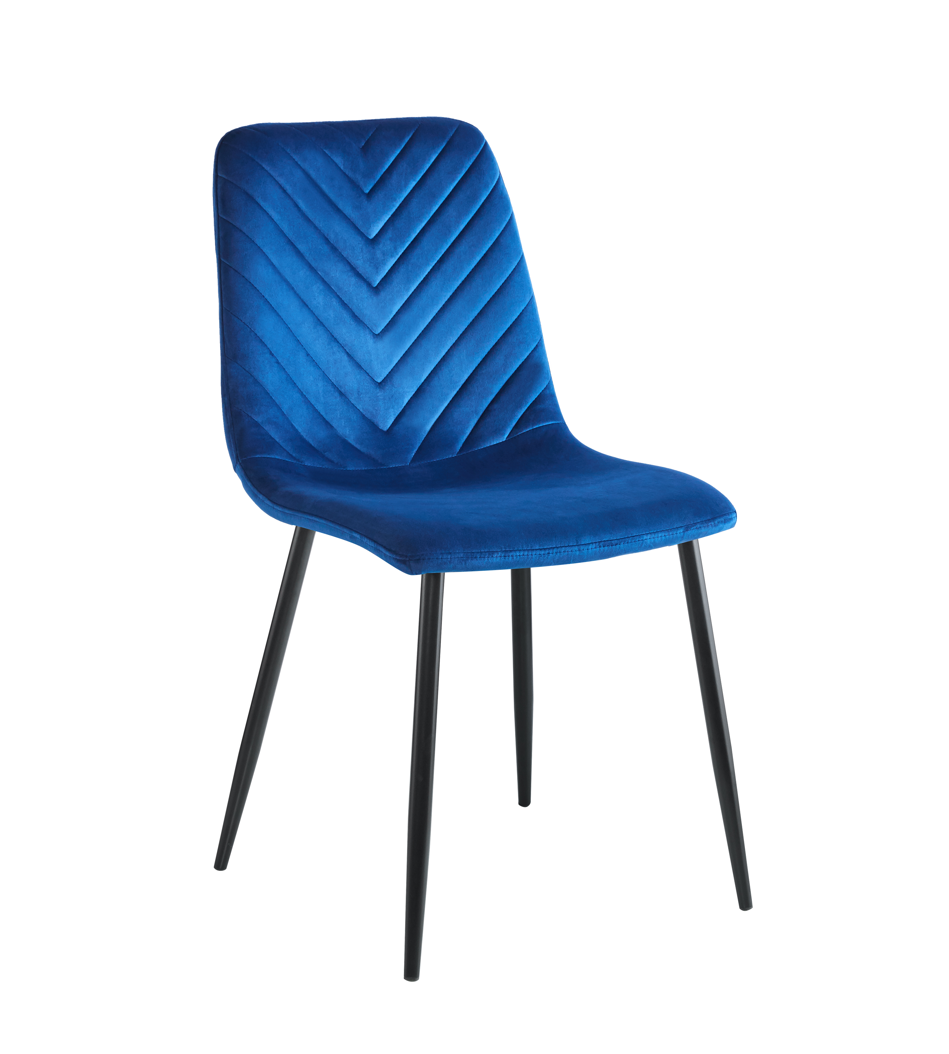 Krzesło K5-FX velvet (niebieskie)