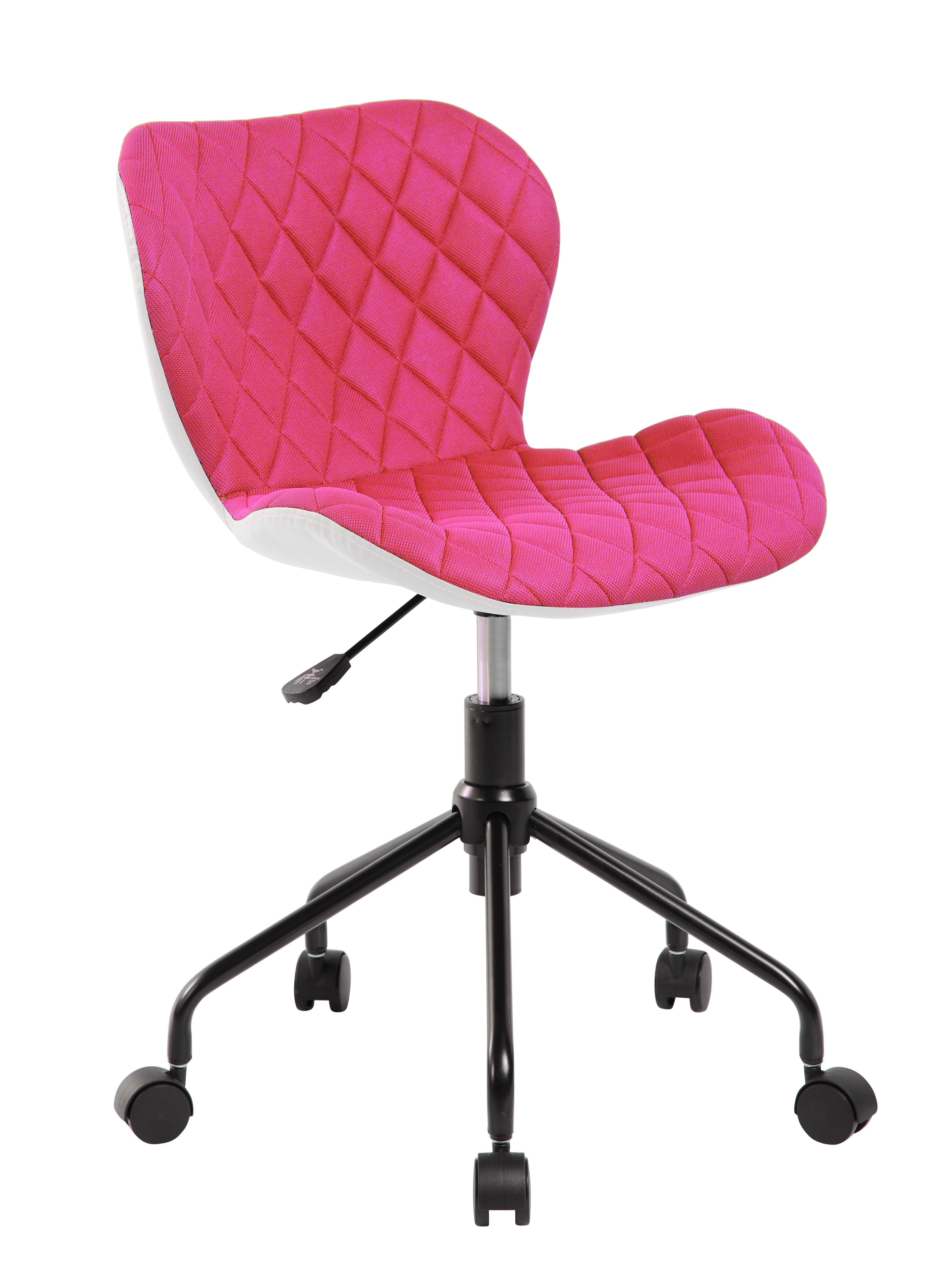 Krzesło obrotowe QZY-85 różowo/białe
