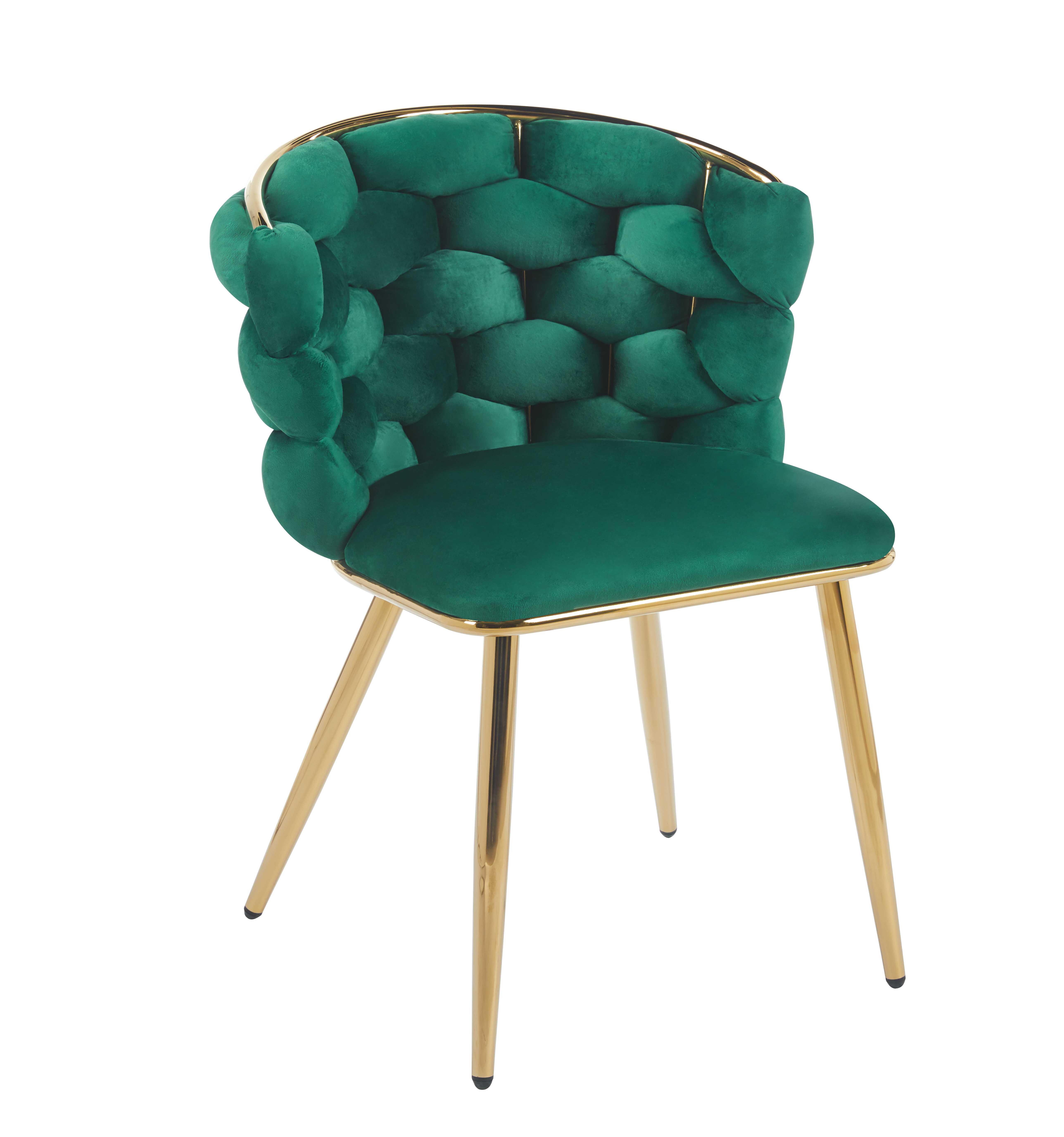 Krzesło K47-FX (G) velvet (zielone)