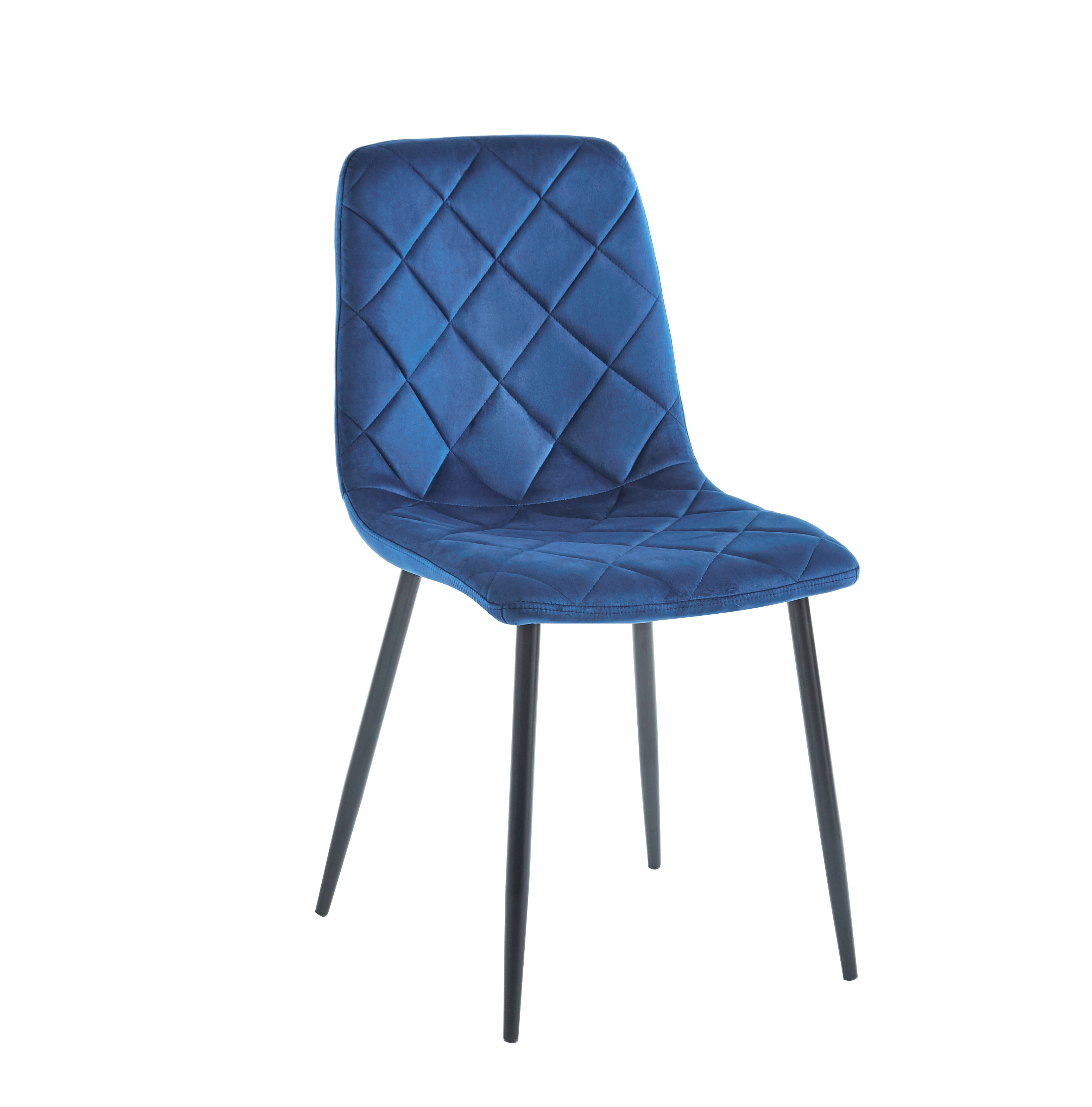 Krzesło velvet K6-FX (niebieskie)