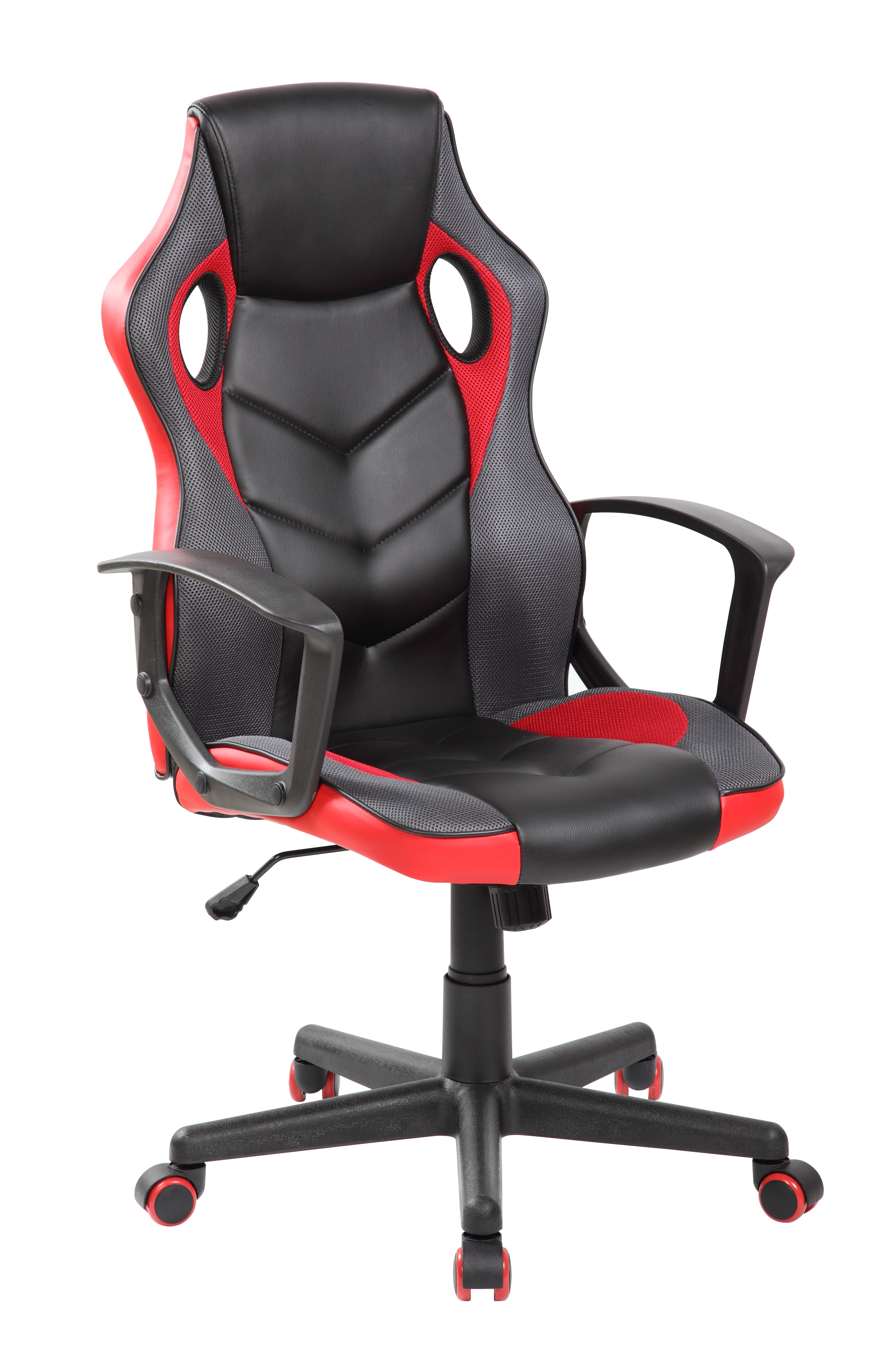 Krzesło obrotowe QZY-2M czarno-czerwone