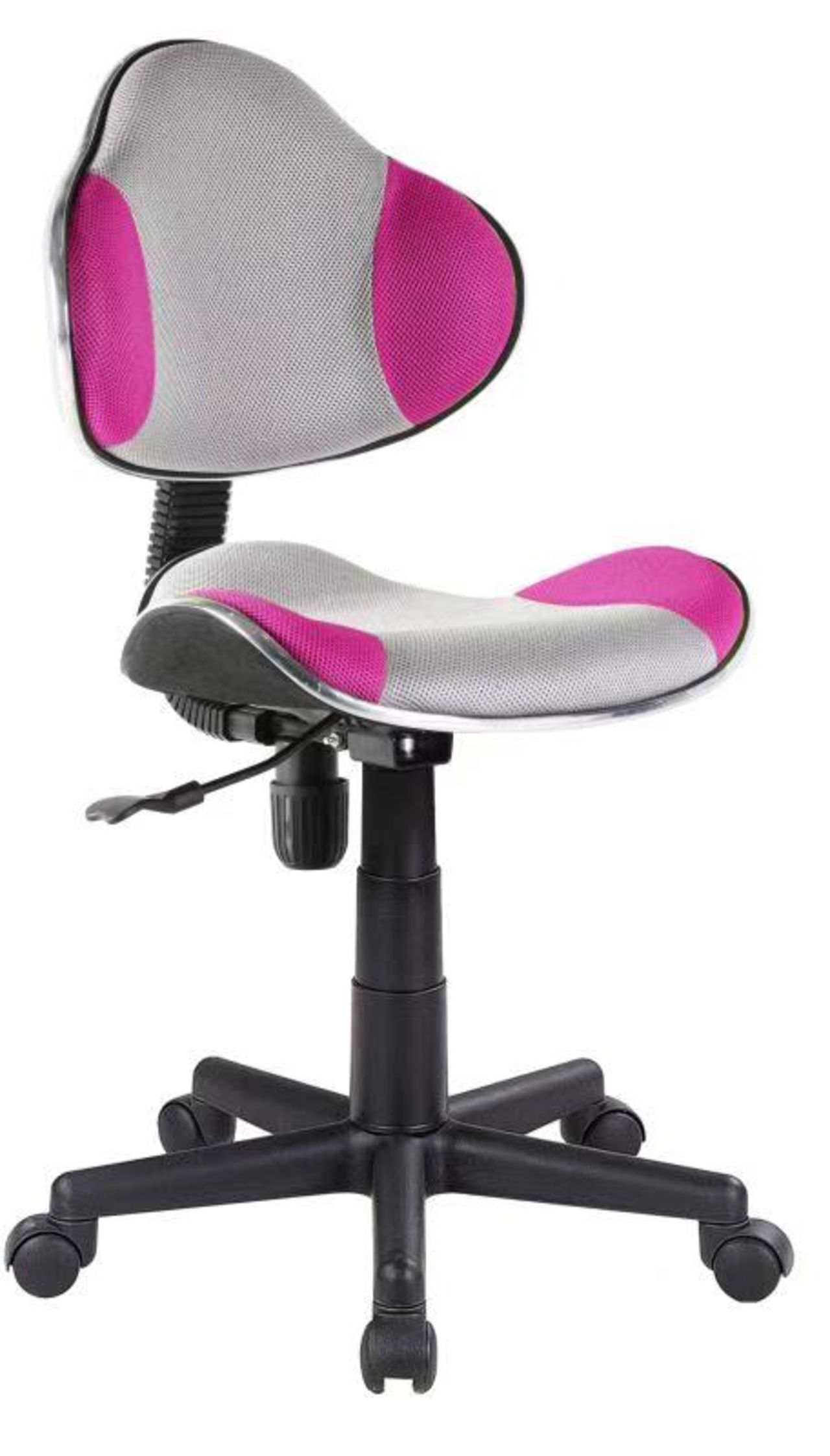 Krzesło obrotowe FB9-FX (różowo/szare)