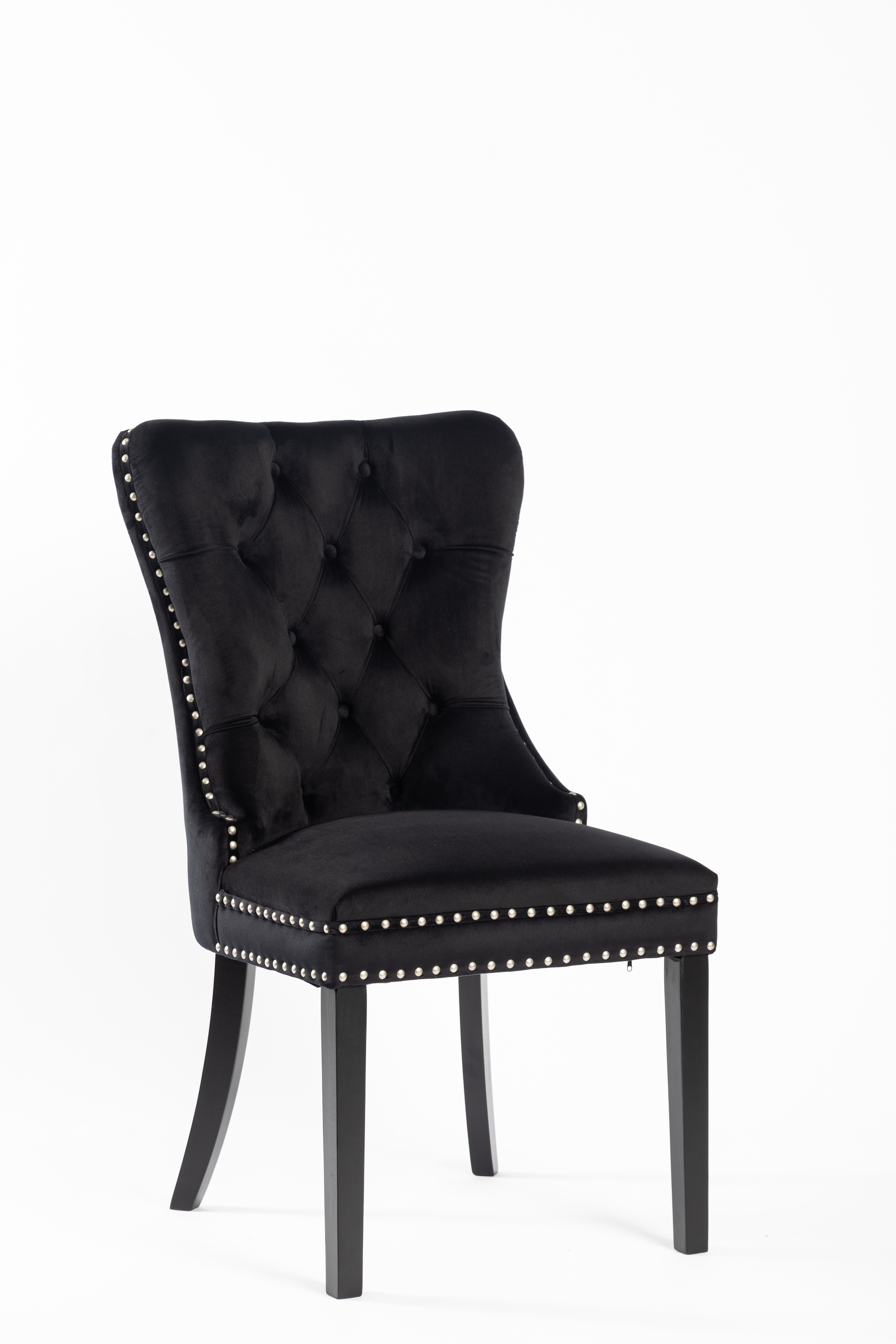 Krzesło K9-FX velvet (czarne)