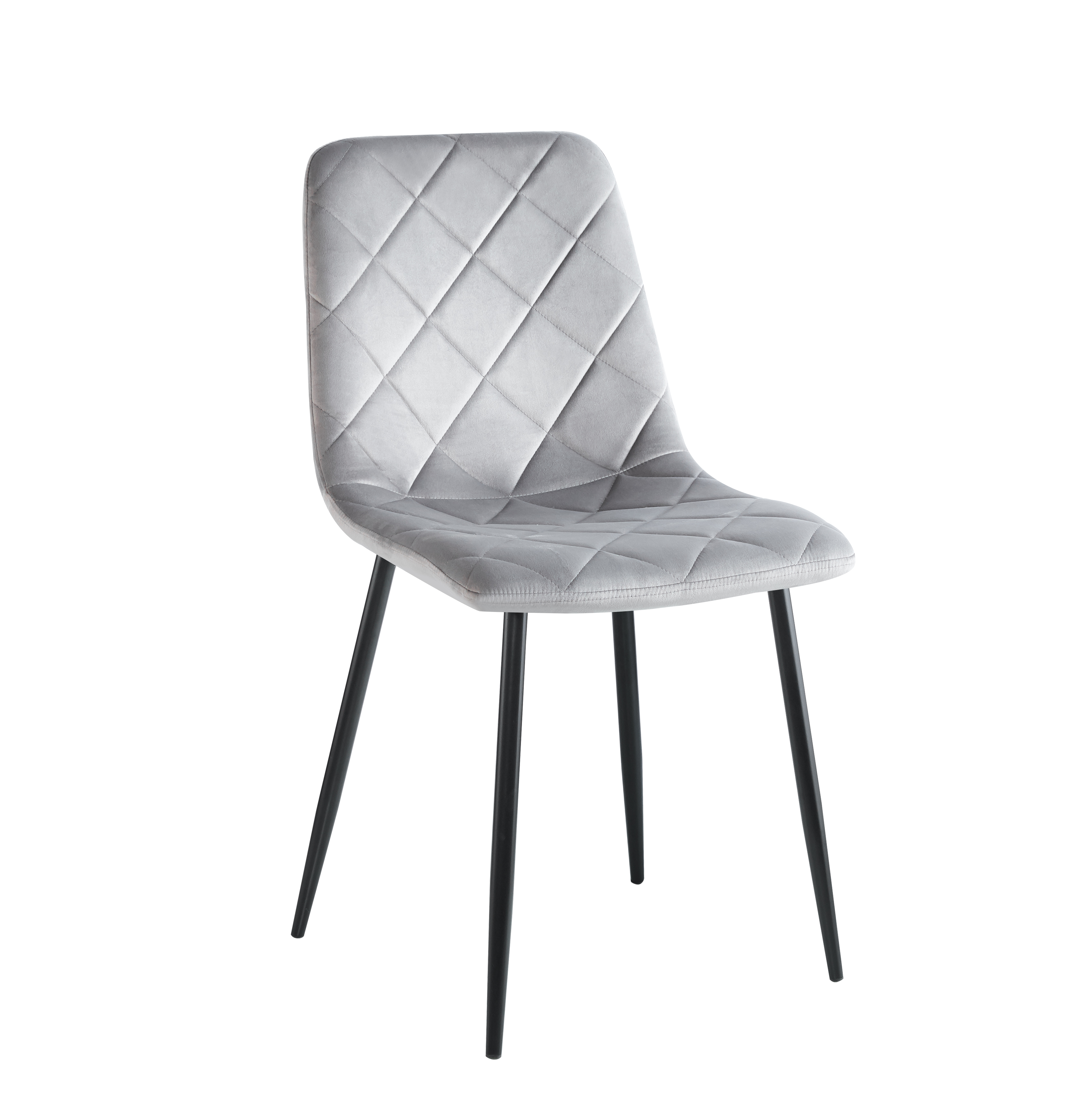 Krzesło velvet K6-FX (szare)