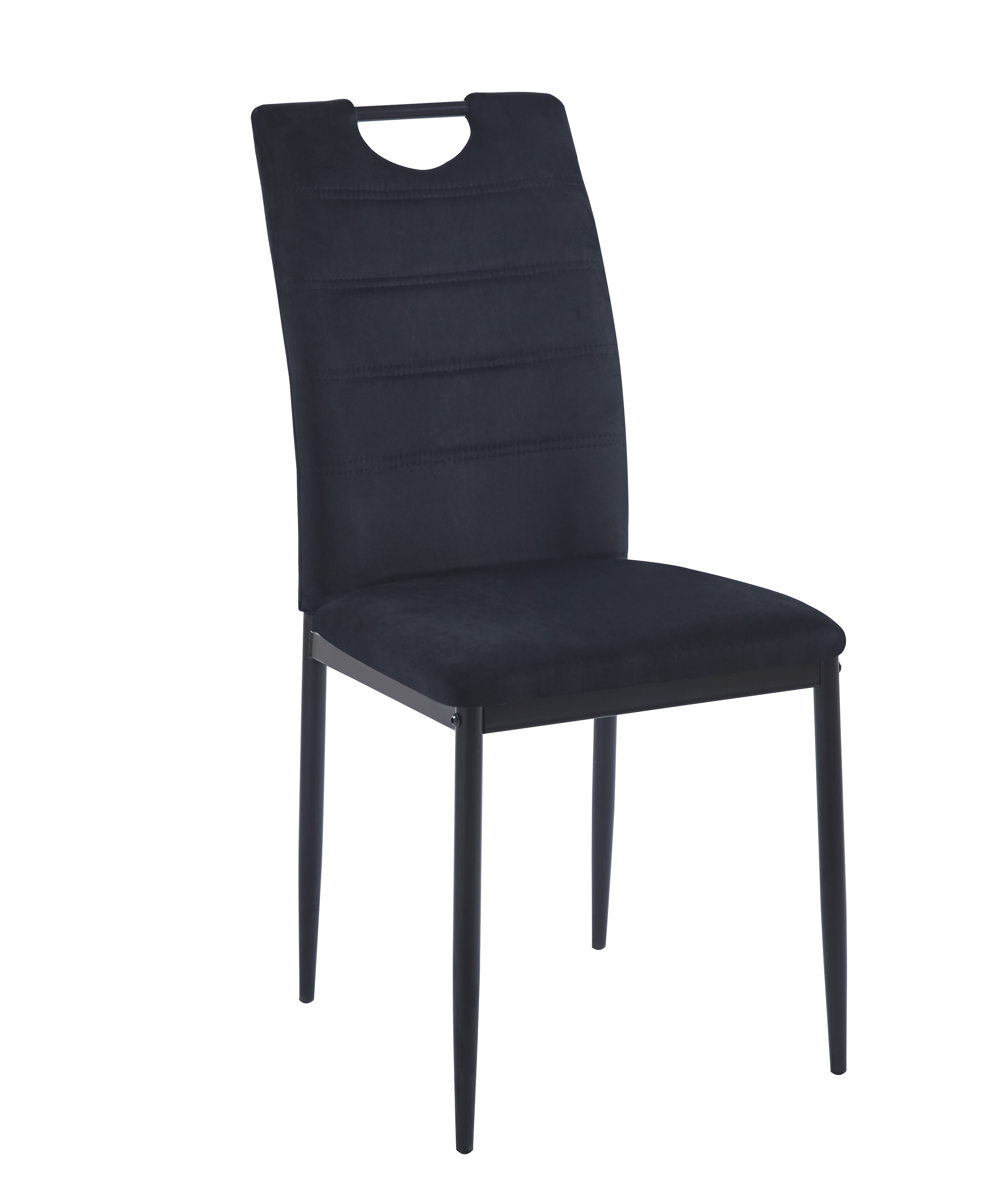 Krzesło K13-FX velvet (czarne)