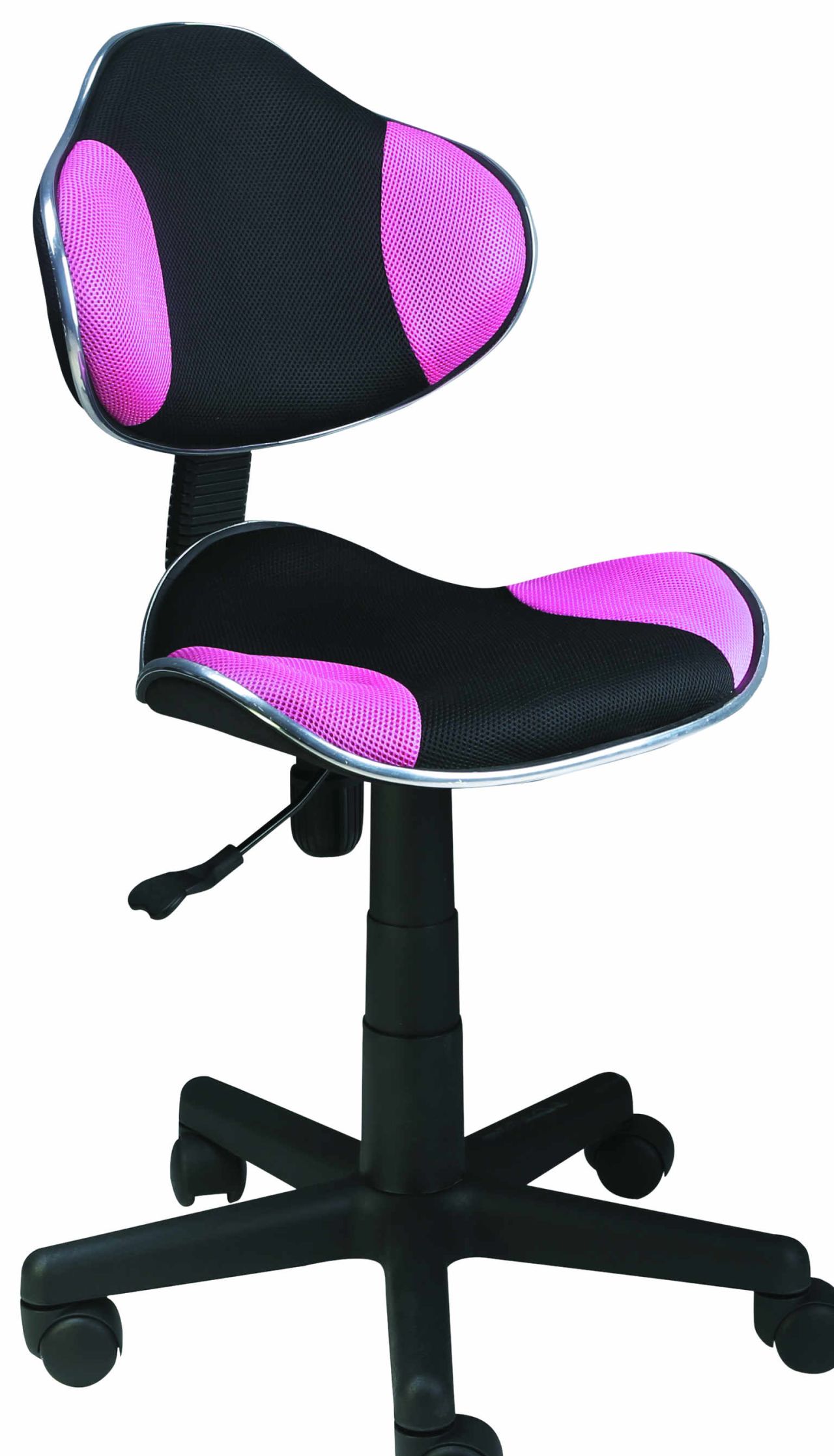 Krzesło obrotowe FB9-FX (różowo/czarne)