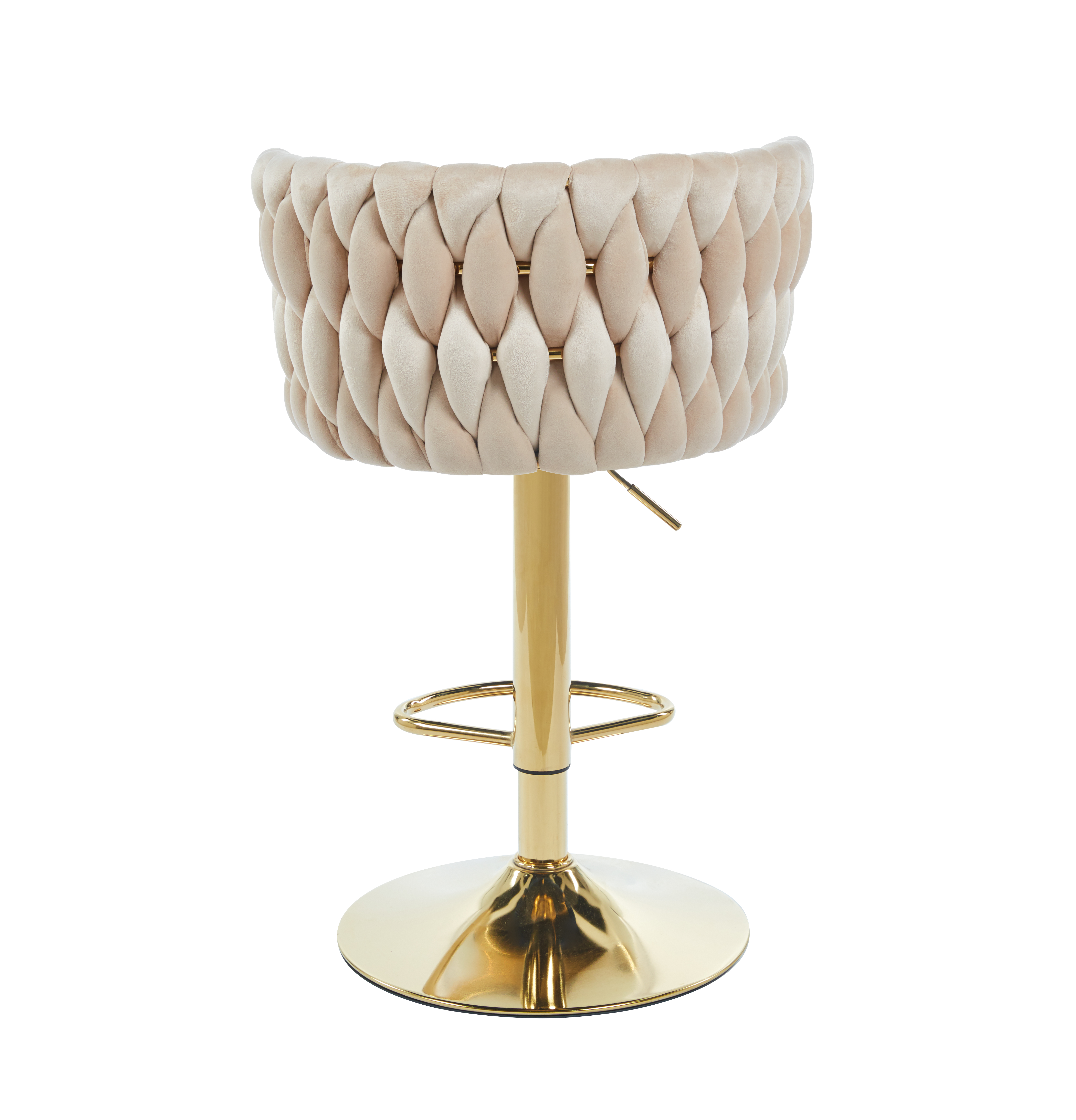 Hoker H4-FX velvet beżowy (złoty stelaż)