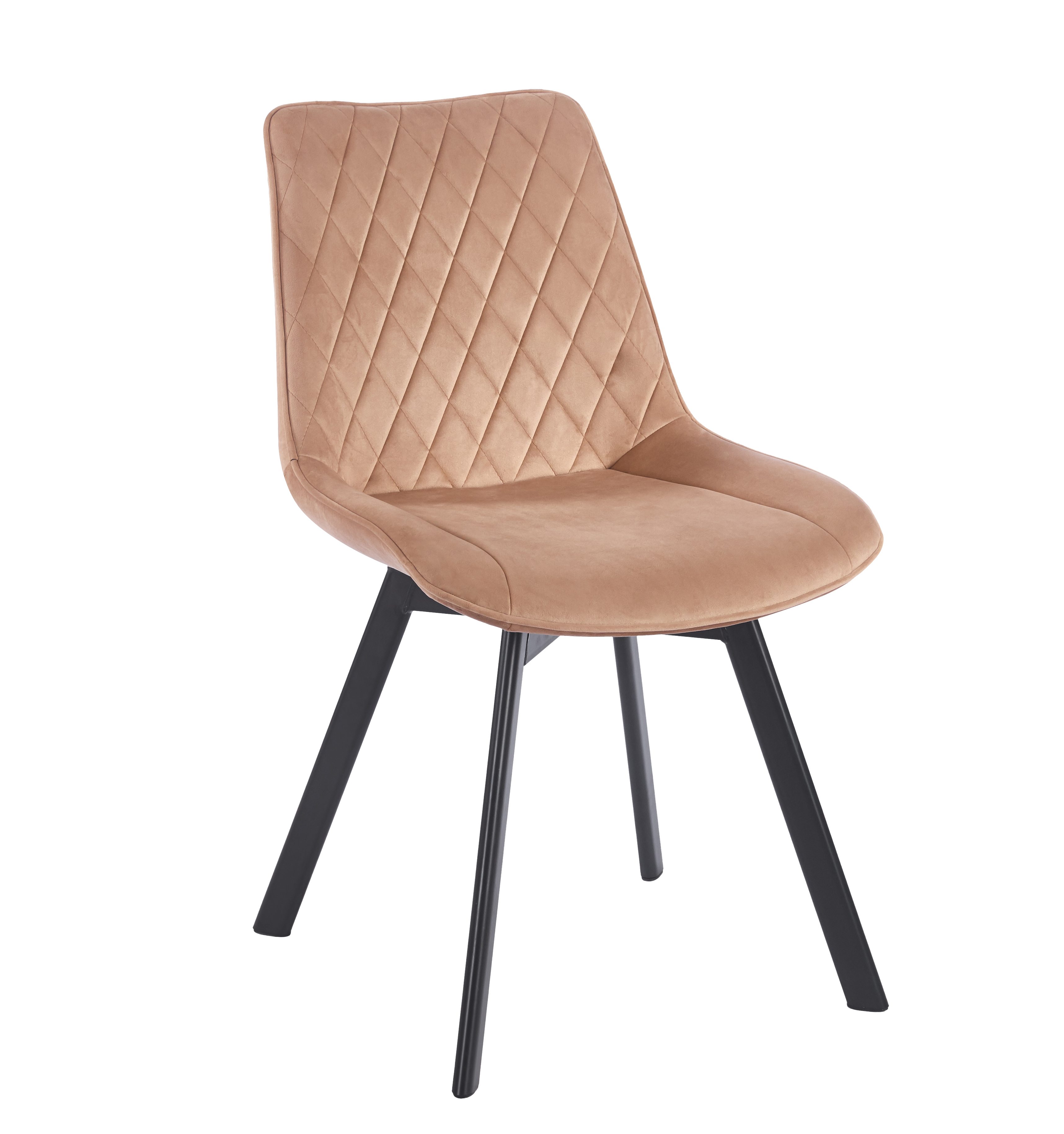 Krzesło K62-FX velvet - Riviera 24 cappuccino