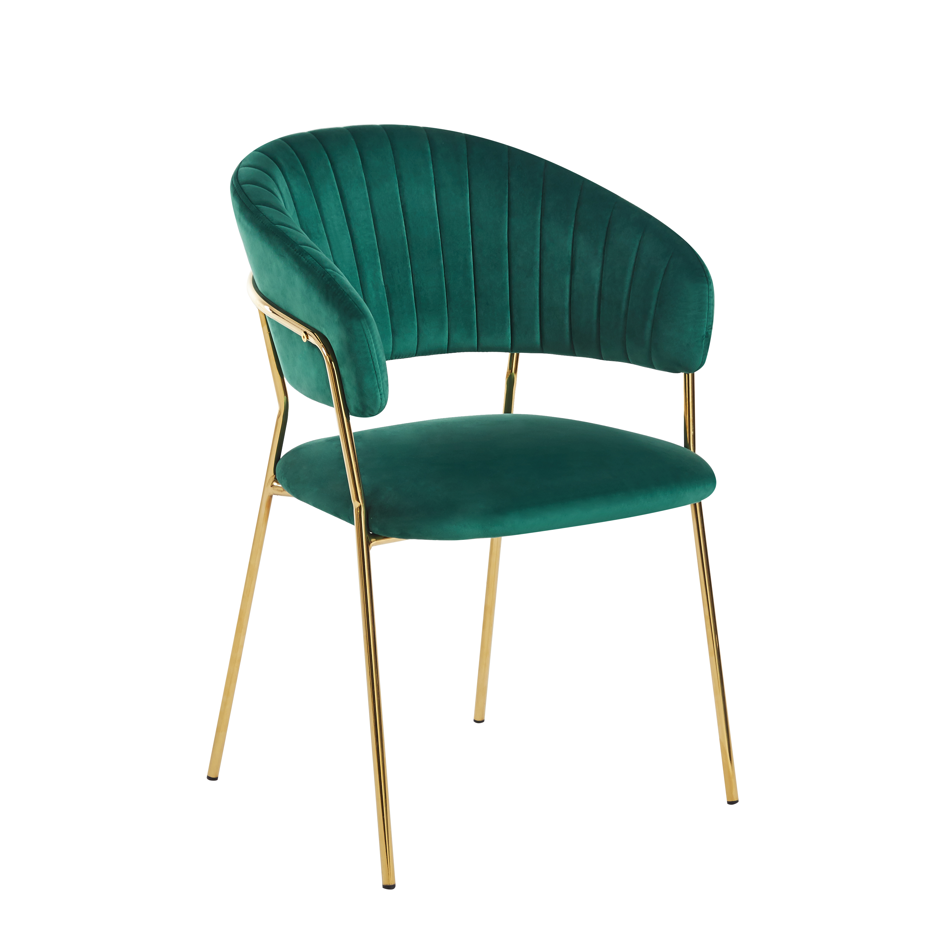 Krzesło K4-FX velvet (zielone)