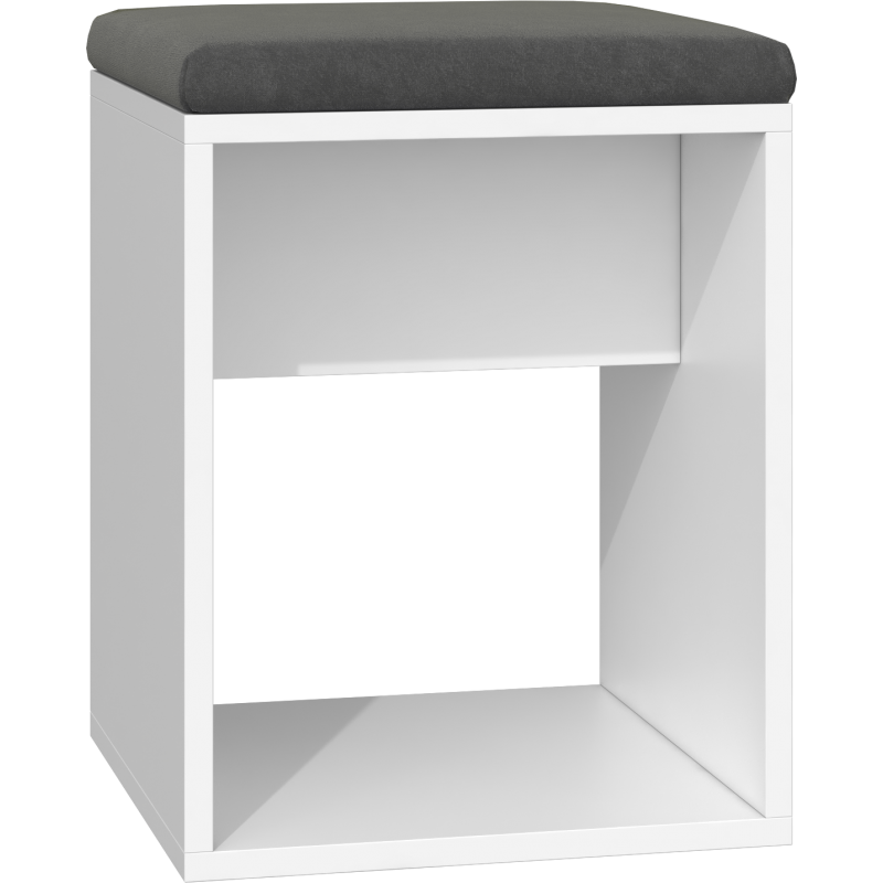 Taboret Brico biały