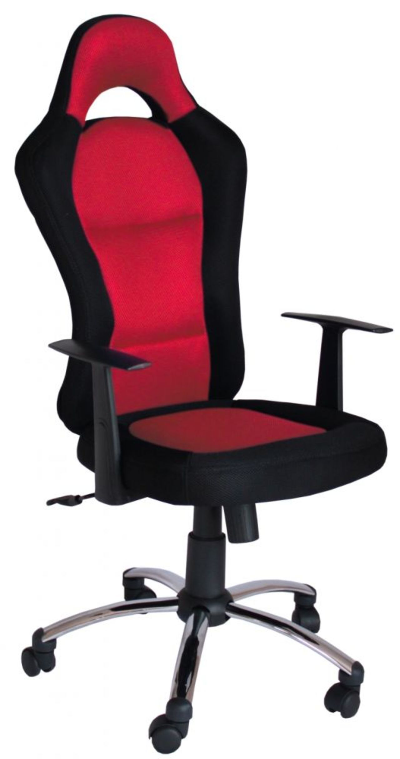 Fotel biurowy FB11-FX (czerwony)