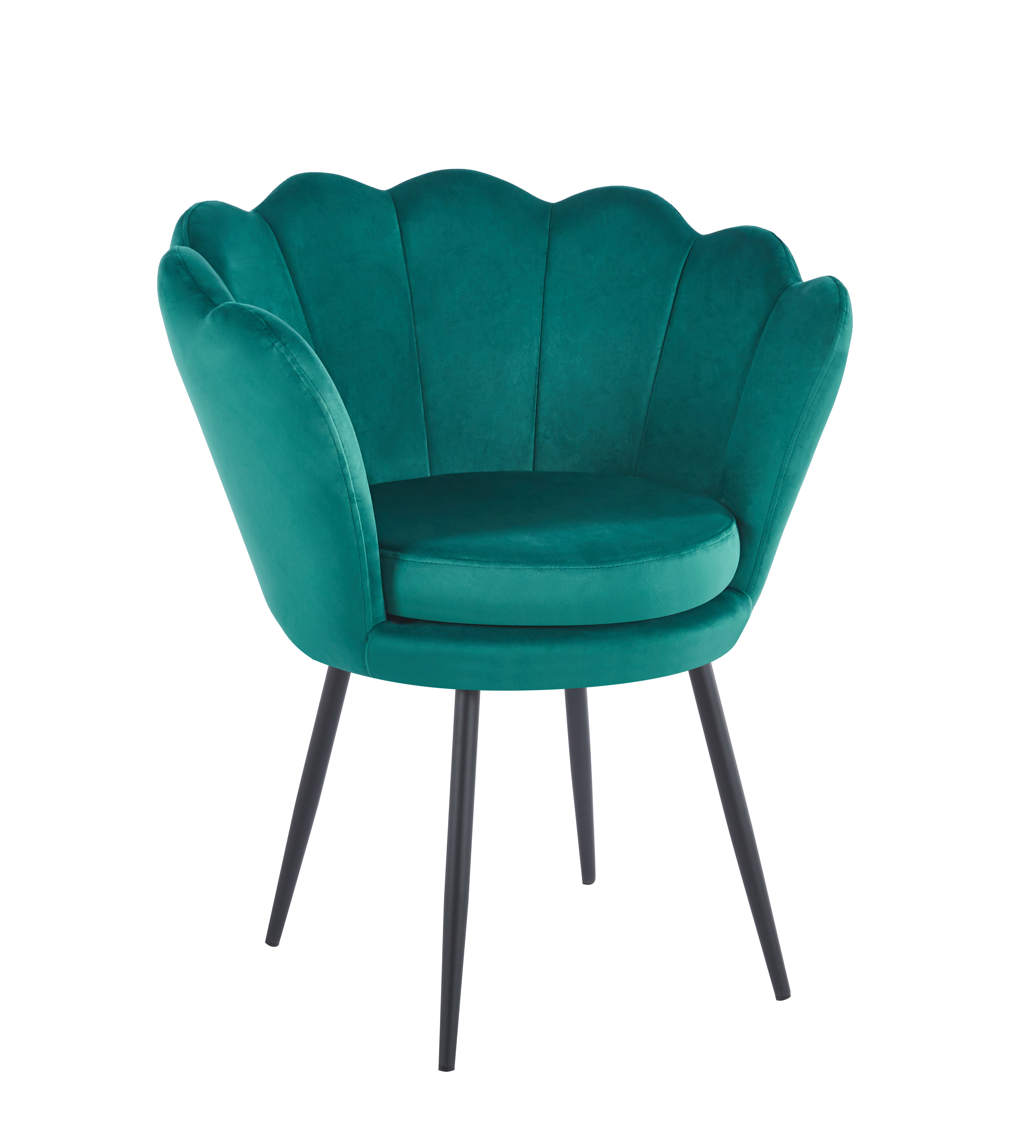 Fotel velvet FR1-FX (zielony) /nogi czarne/