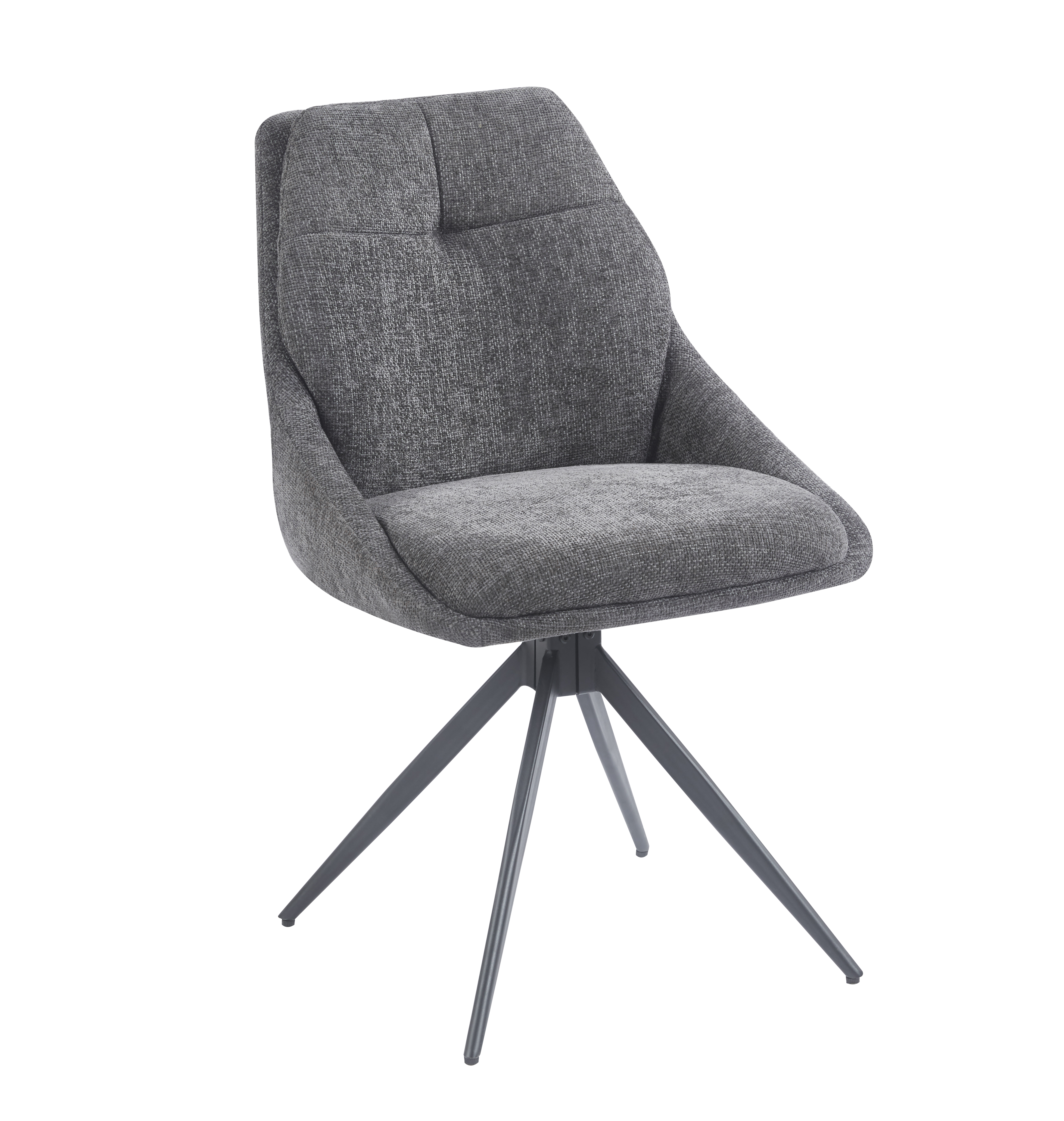 Krzesło K28-FX (szare) obracane siedzisko