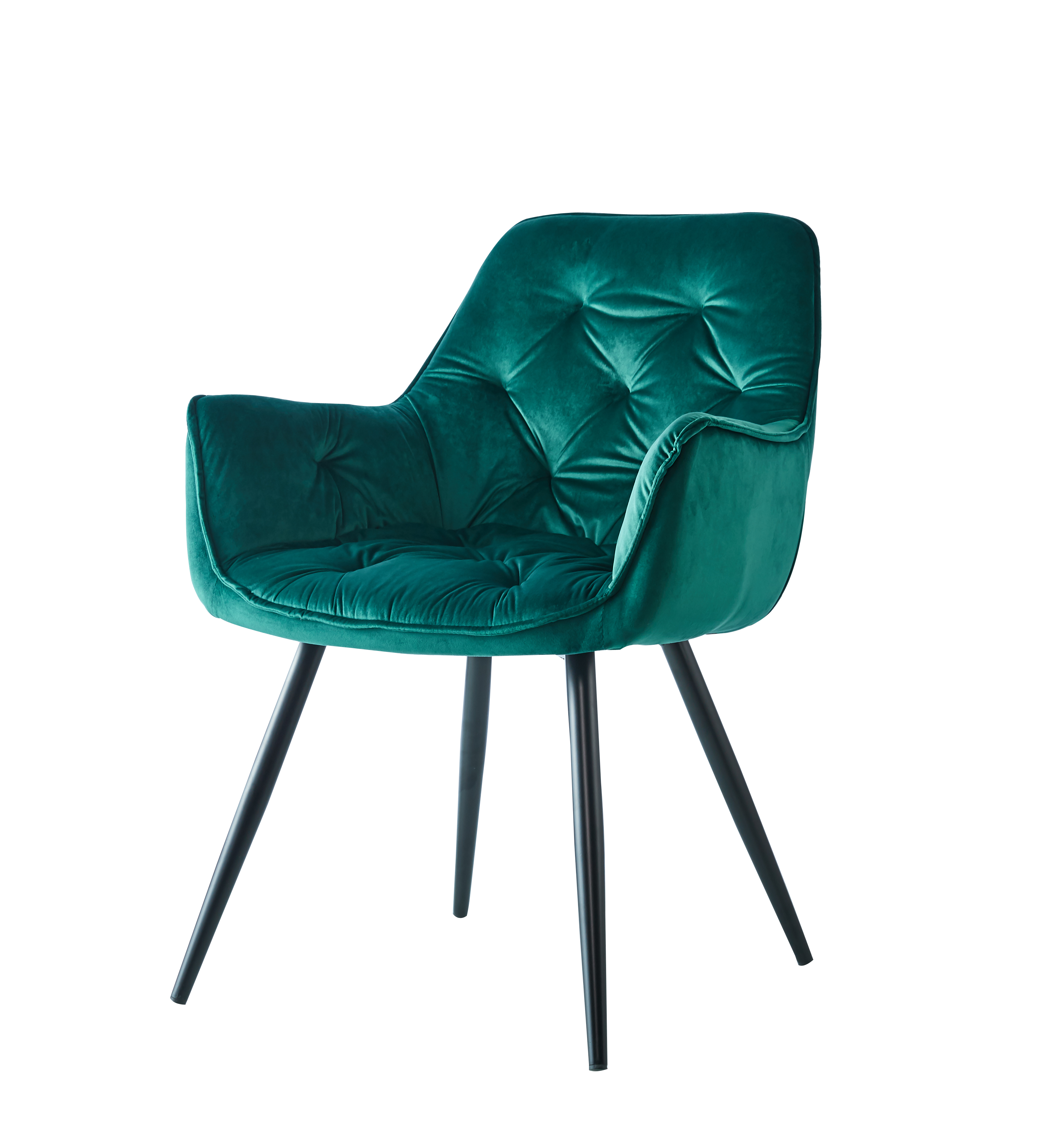 Krzesło  HF-058 velvet zielone