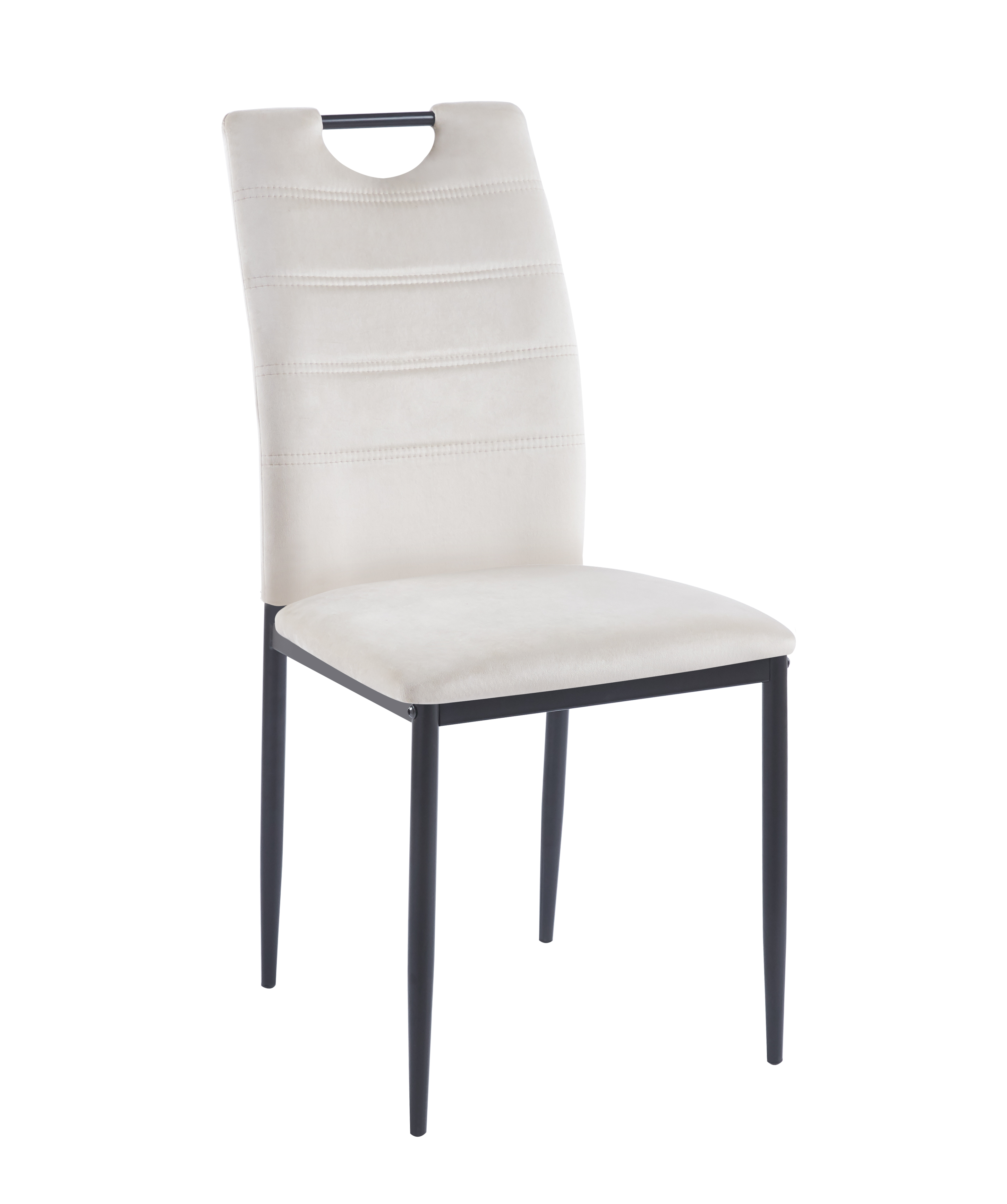 Krzesło K13-FX velvet (beżowe)