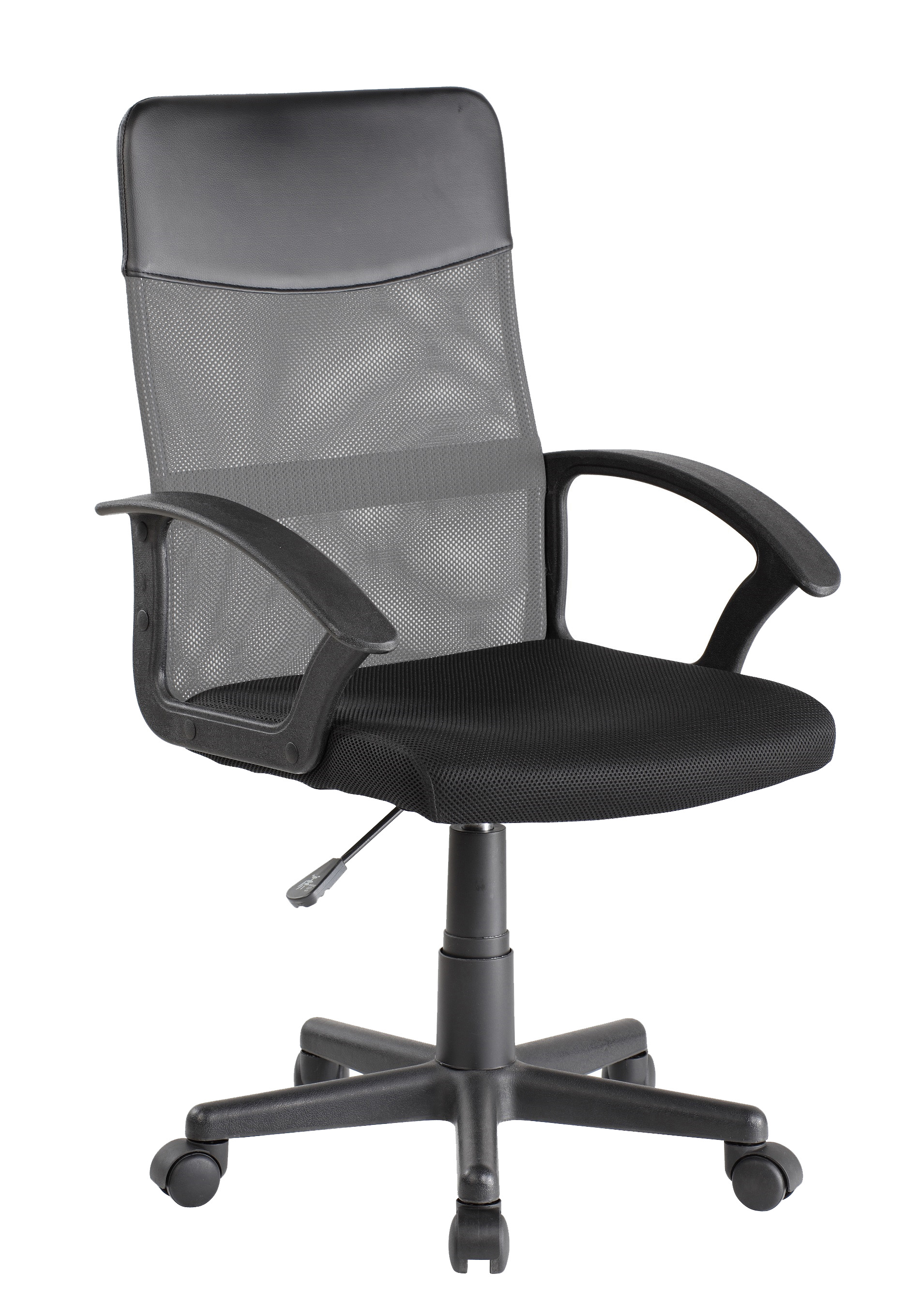 Krzesło obrotowe QZY-68 szaro/czarne