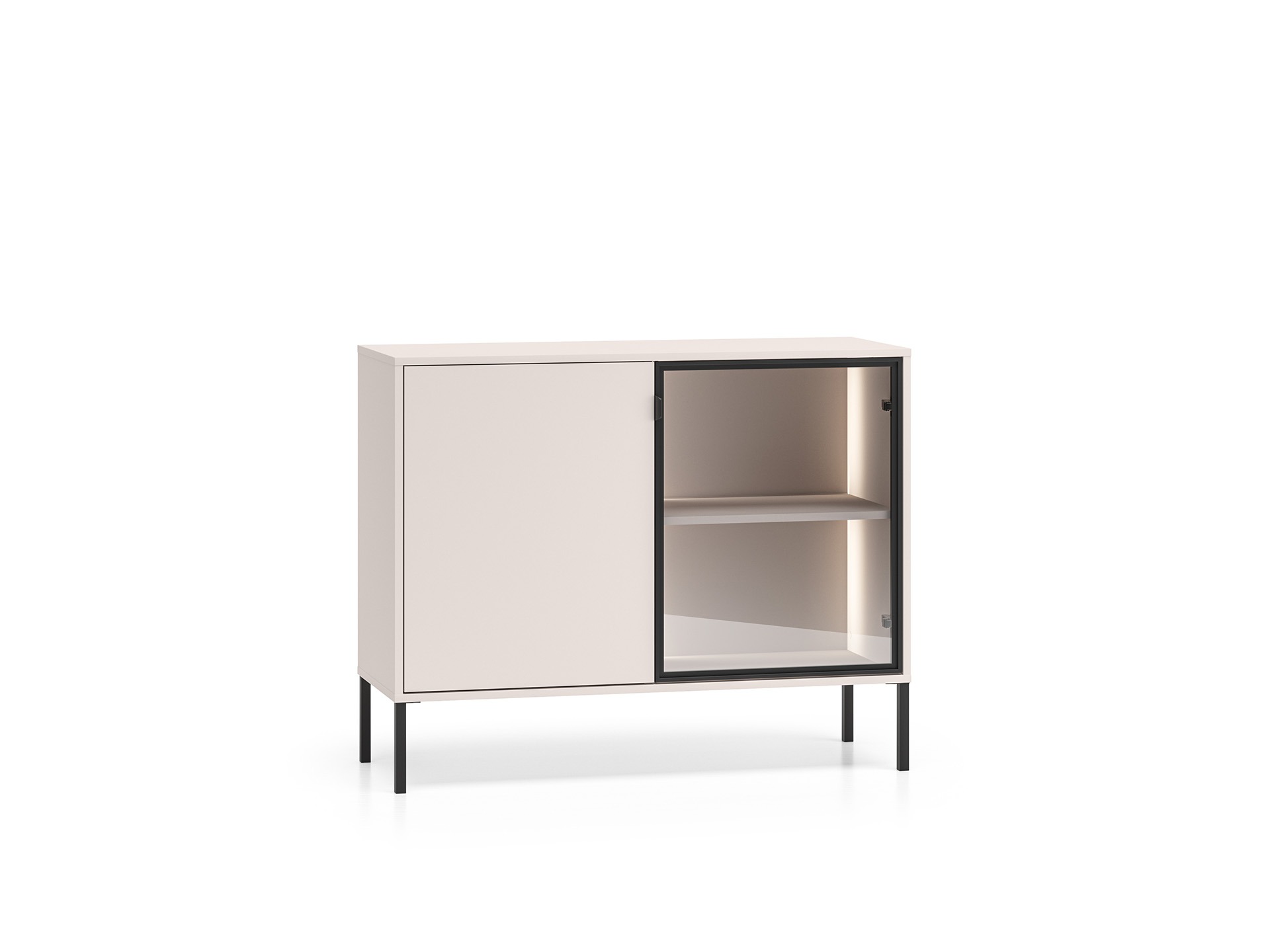 Komoda z oświetleniem BARNNE 03-002 kaszmir