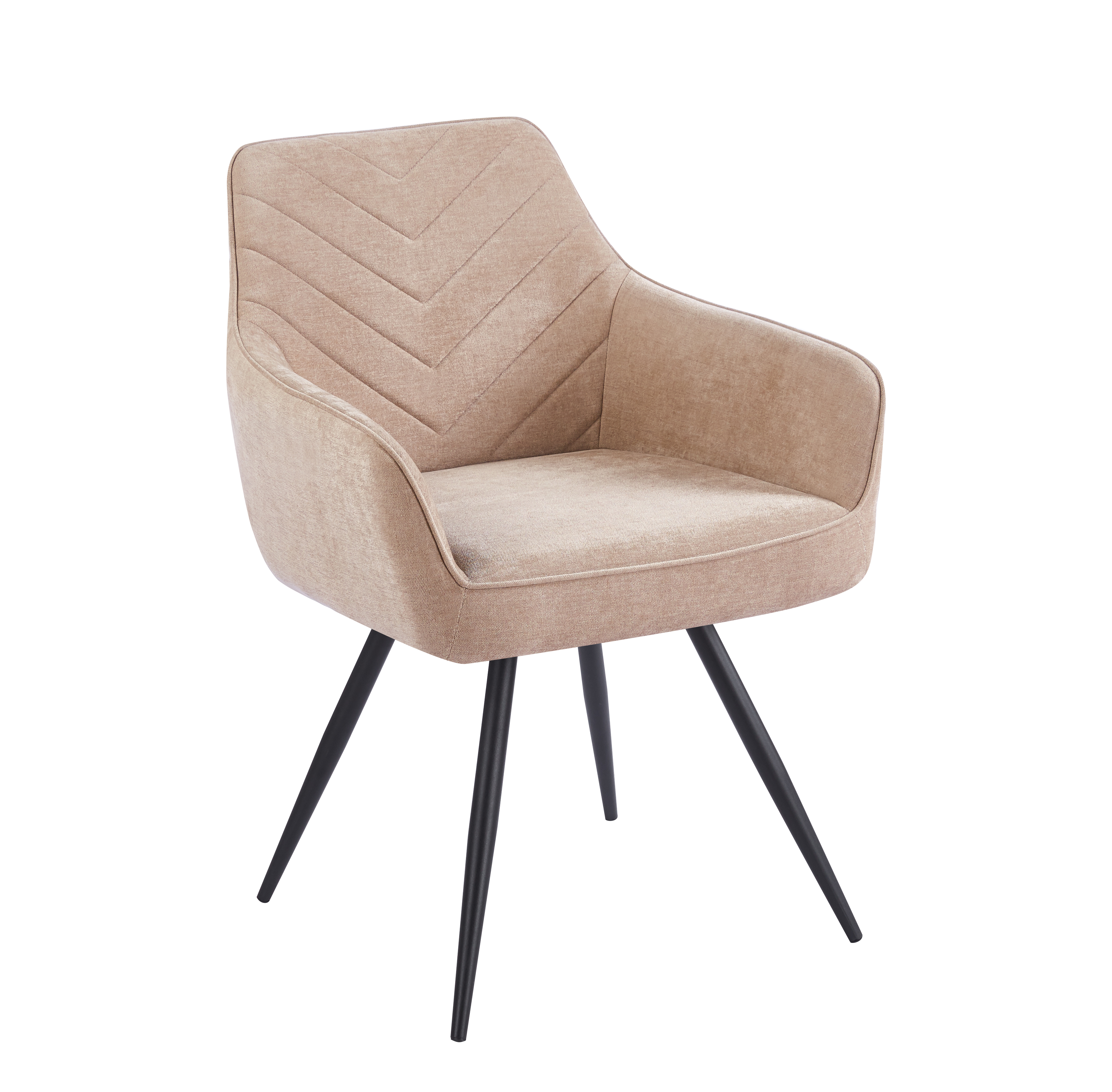 Krzesło K43-FX cappuccino Wind 11 sprężyny kieszeniowe w siedzisku