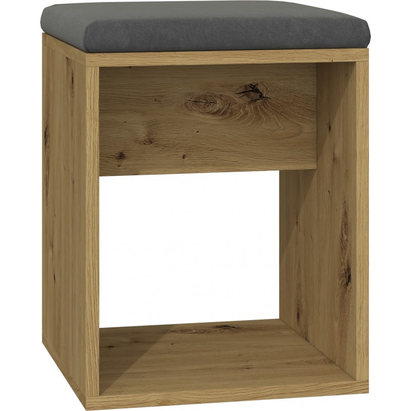 Taboret Brico dąb artisan