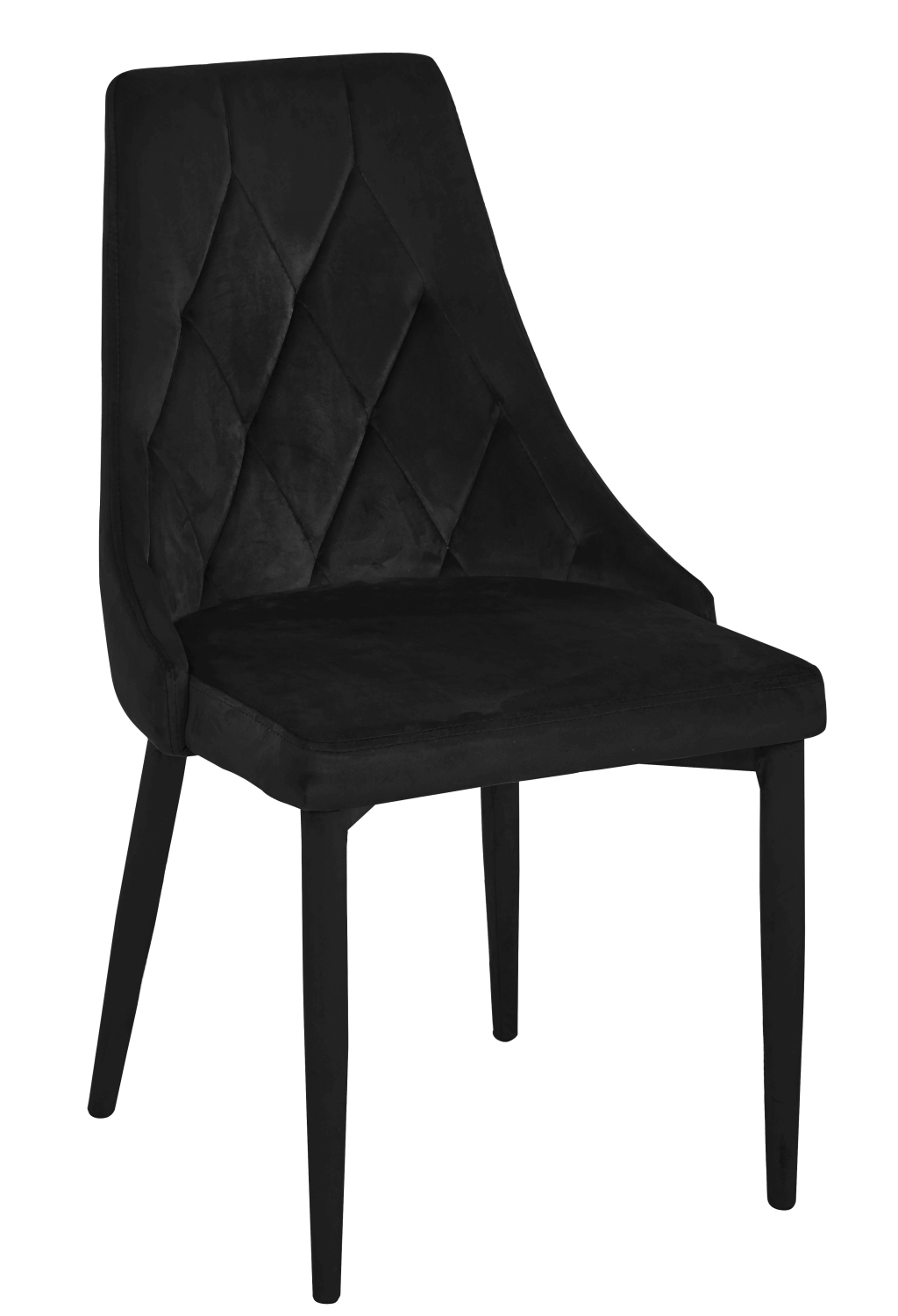 Krzesło MC-01-2 velvet czarne