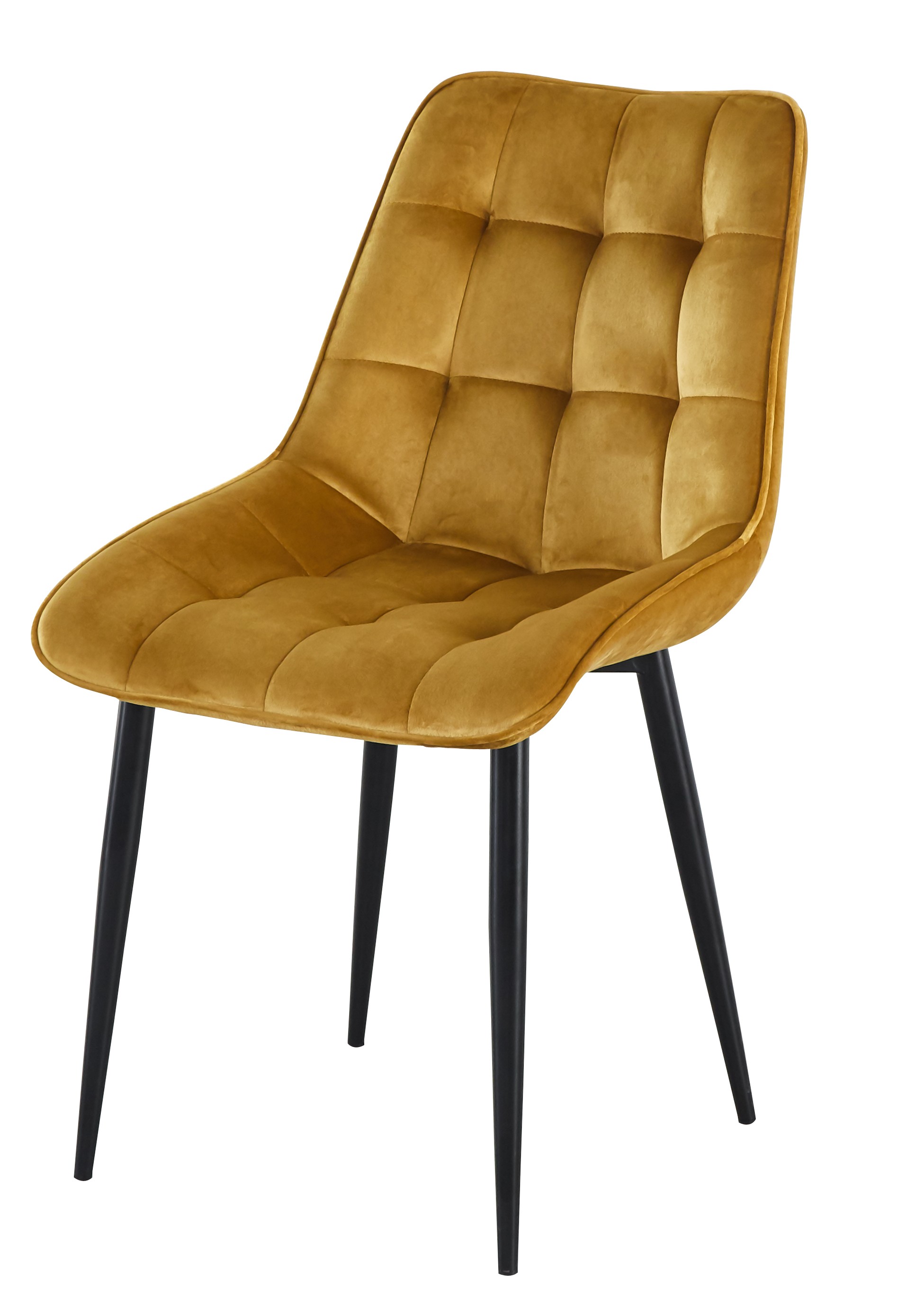 Krzesło J262 velvet curry