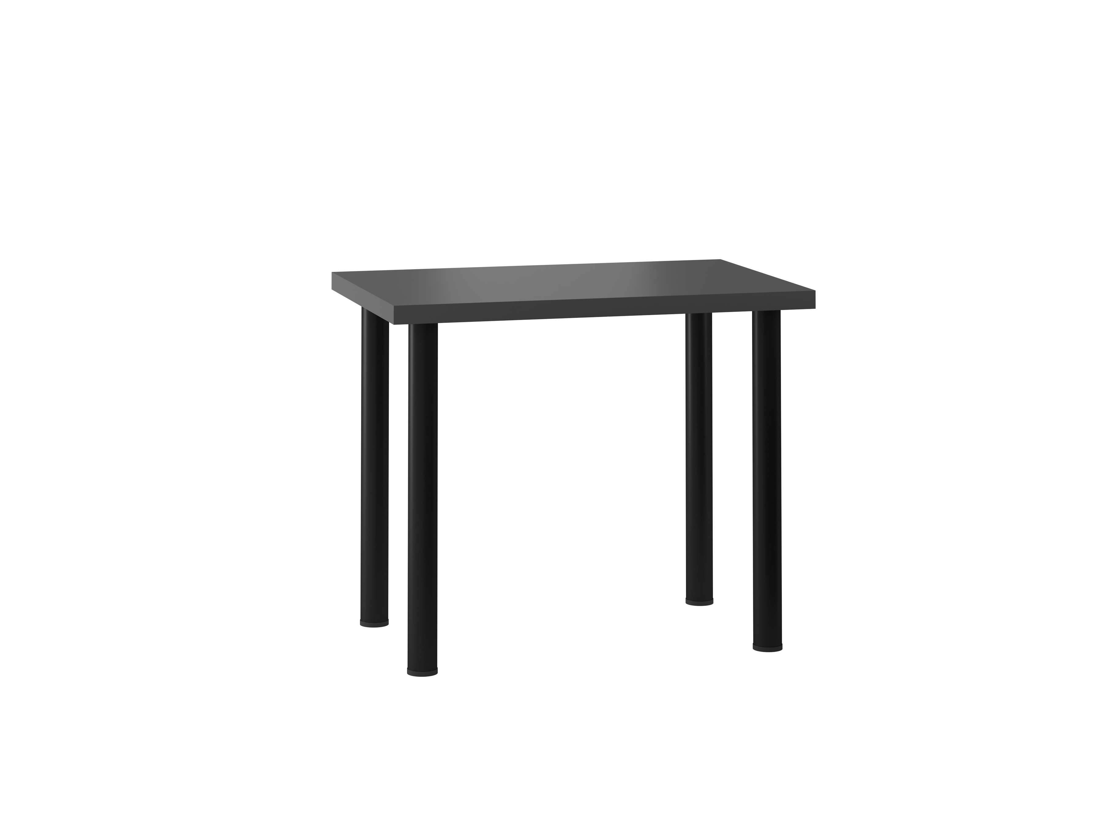 Stół S-01 (antracyt) 60x90 /nogi czarny mat/